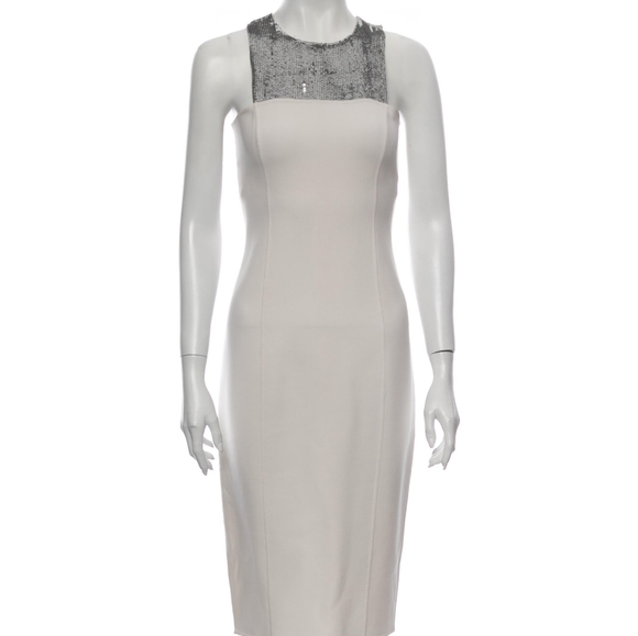 NWT Michael Kors Collection Wool Sequins Dress - Picture 4 of 8